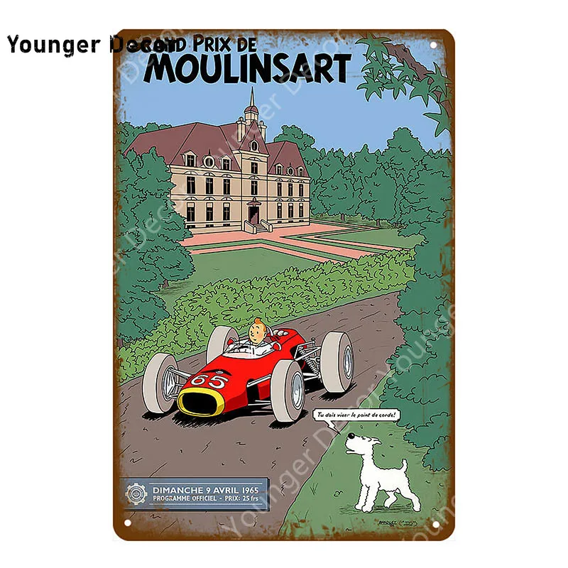 Американские грузовики на заказ гаражная металлическая пластина винтажный