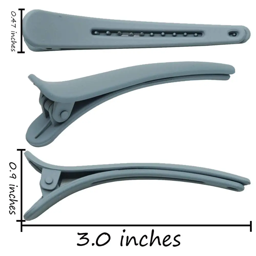 40 шт. Нескользящие зажимы для волос Аллигатор |