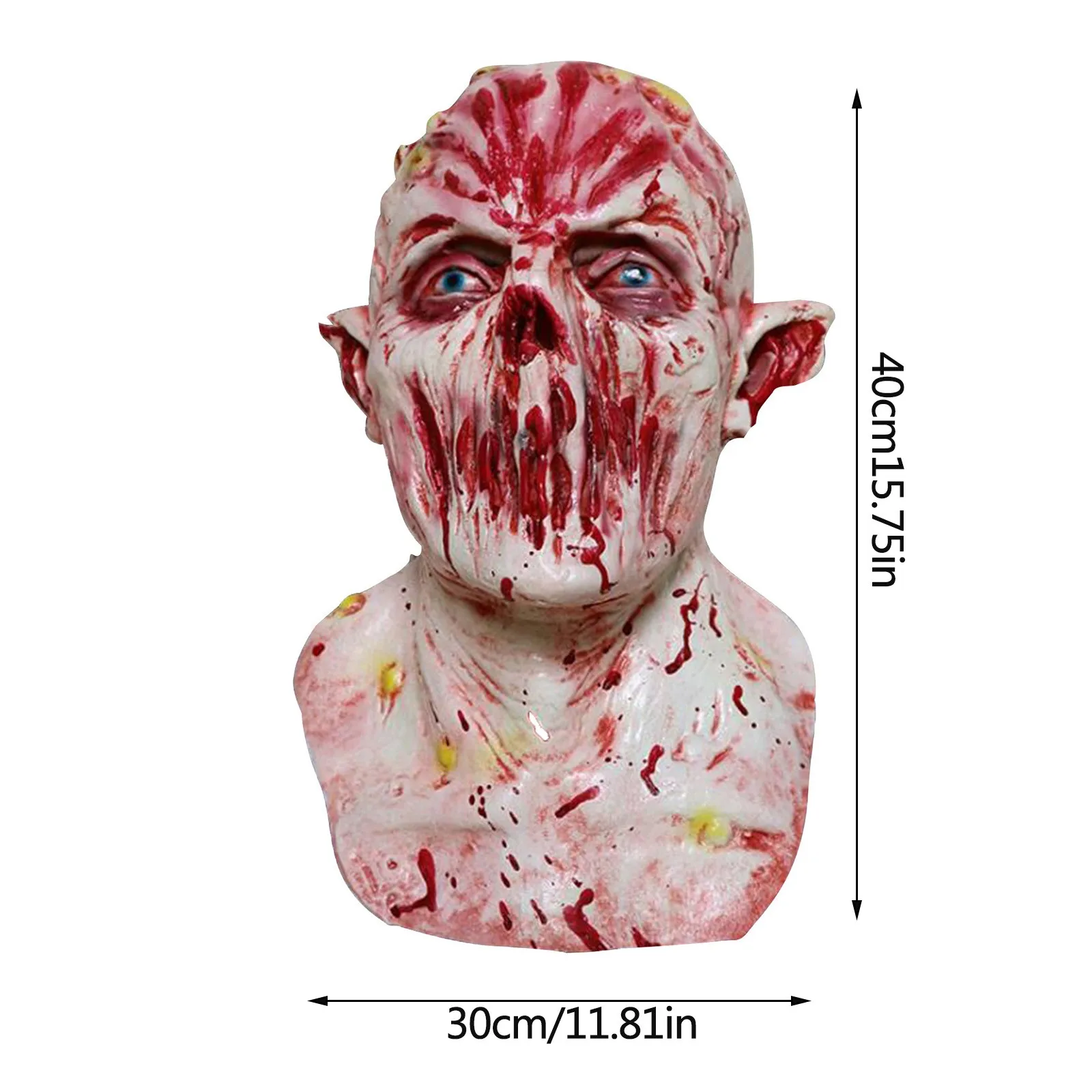 Удобная маска на голову в виде черепа для Хэллоуина взрослых уличная страшная