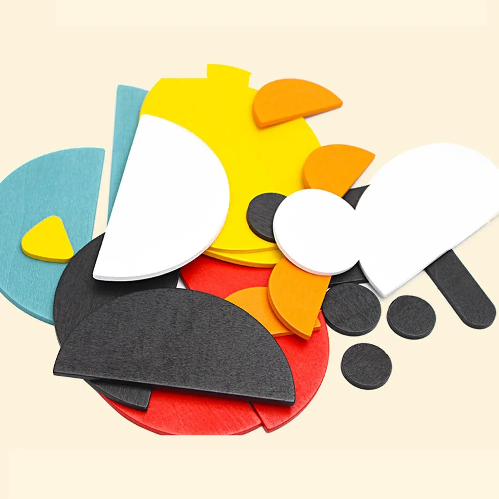 Познавательная детская деревянная головоломка игрушки для детей 3d модель мозга