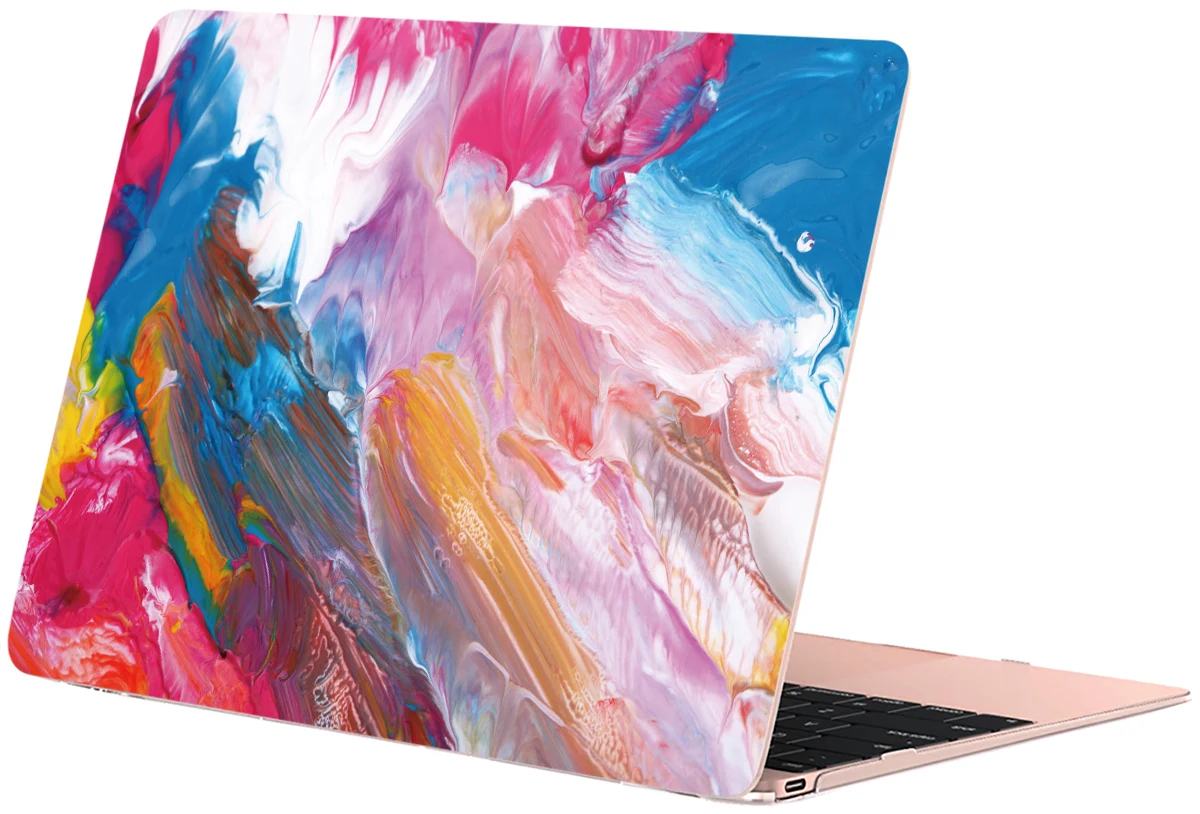Чехол Sykiila для Macbook Pro 13 15 12 retina Air 11 13 дюймов Сенсорная панель A1932 A2159 матовая крышка с принтом мрамор для ноутбука Forsted