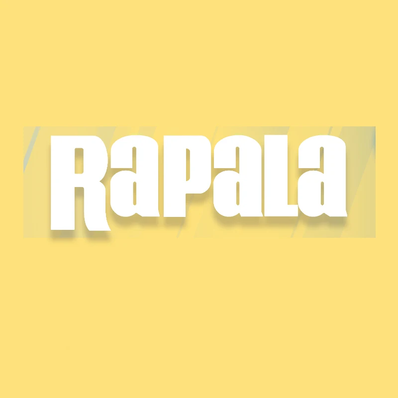 Наклейка Rapala на удочку катушку лодку ноутбук Ipad наклейка окно этикетка 12*6 см |