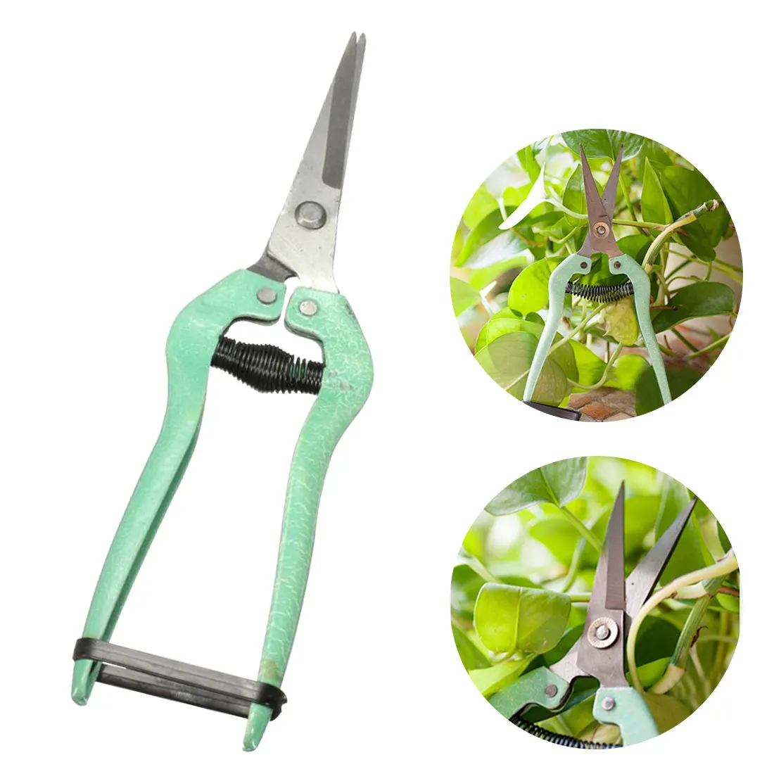 

Multifunctional Stainless Steel Pruning Shears Fruit Picking Scissors Trim Weed Household Potted Branches Small Gardening Tools