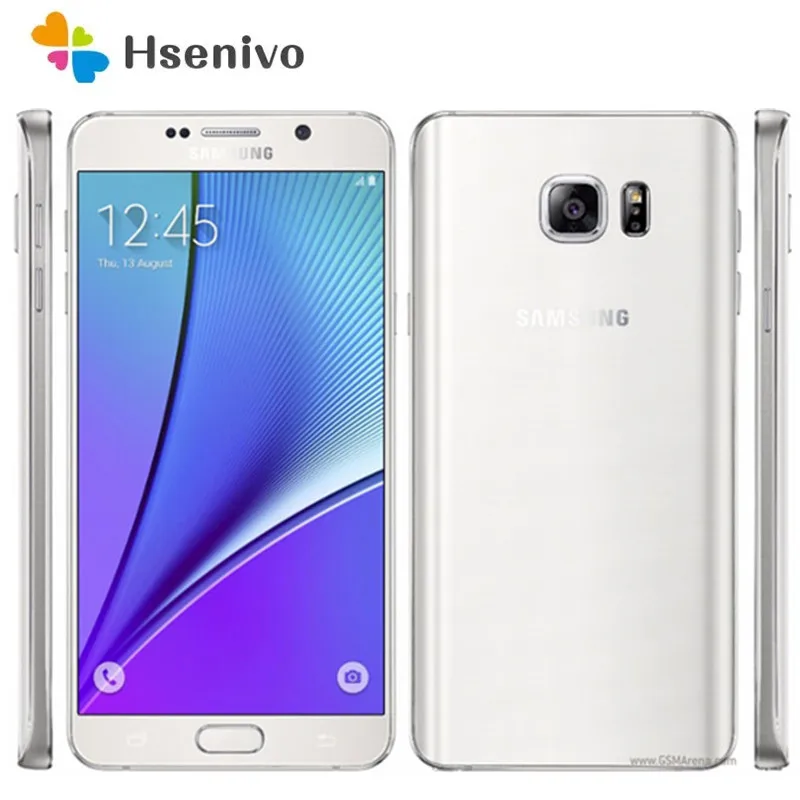 samsung galaxy note5 usa n920p refurbished original n920r fast charging wi fi 3000 mah android cell phone gps phone free global shipping