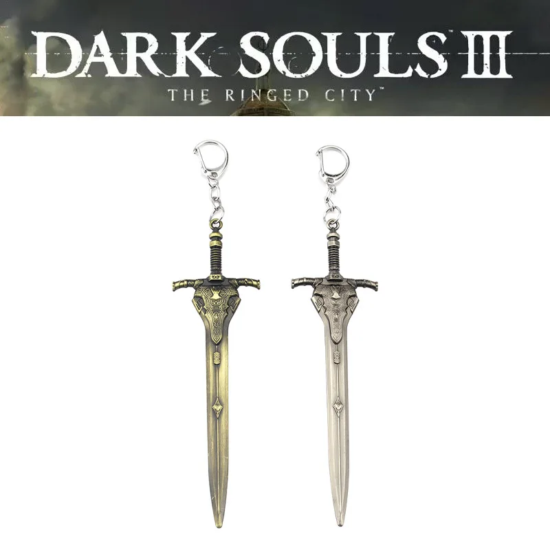 

Bandai Series Can Customize The Soul Of Darkness 3 Yaltelus Sword Shape Keys Ring Keys Chain Pendant Accessories Small Gifts