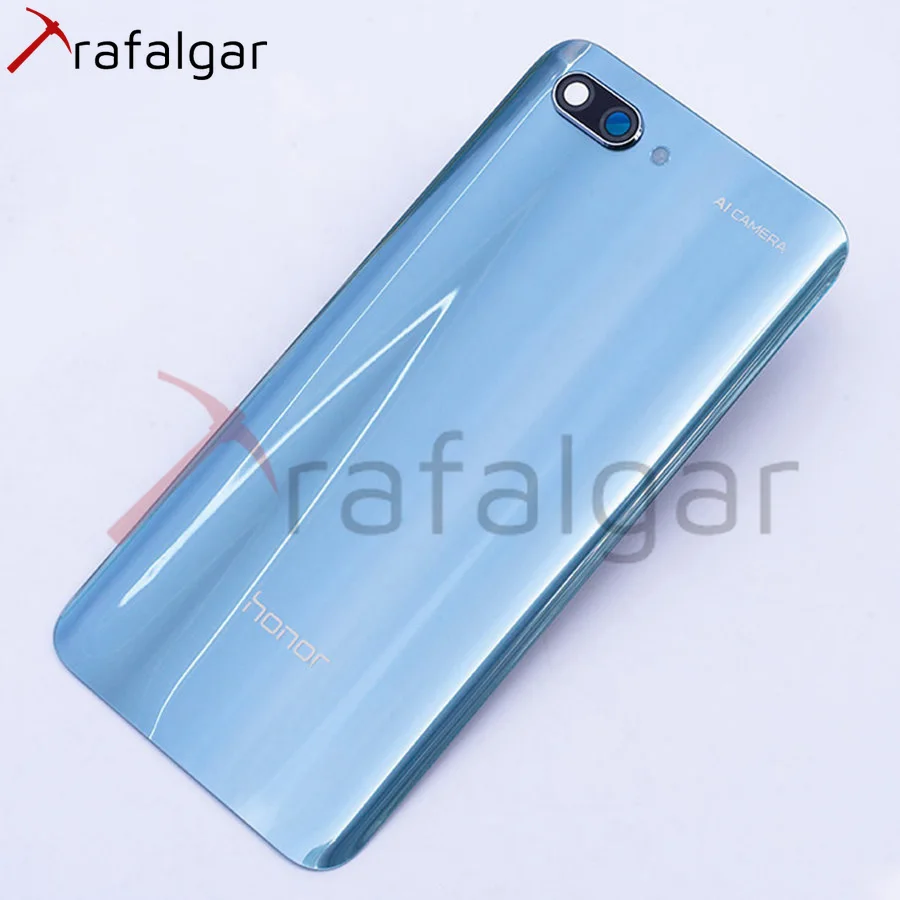 Крышка батарейного отсека для Huawei Honor 10 Задняя стеклянная крышка задняя панель