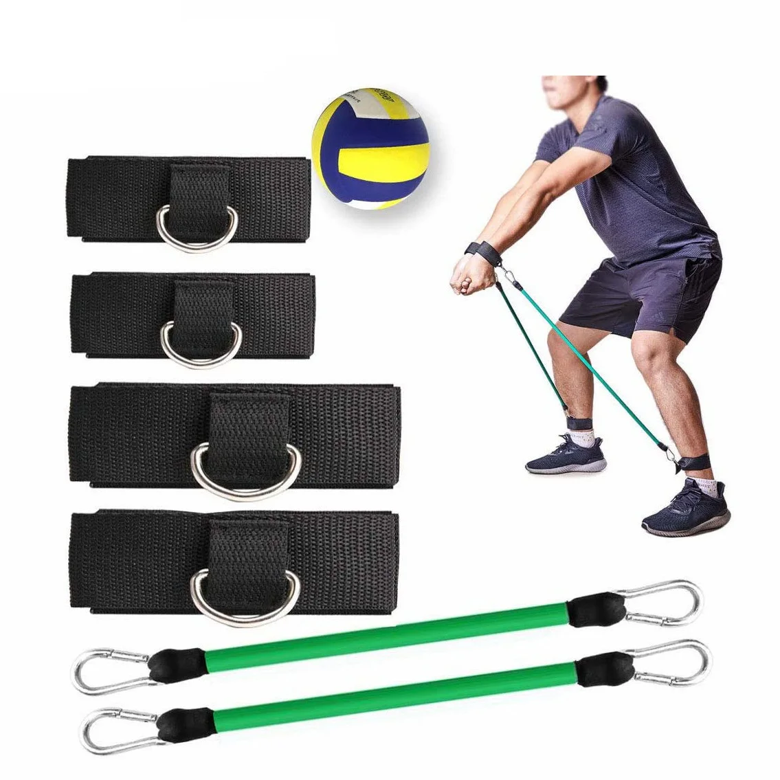 

2021 New Volleyball Training Aid Resistance Volleyball Training Belt Great Trainer To Prevent Excessive Upward Arm Movement -41