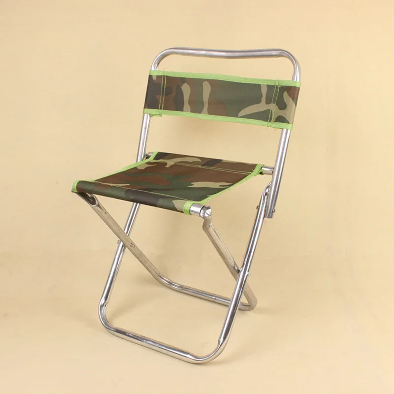 Camouflage Folding Portable Chair Lightweight Outdoor Fishing Bench Camping Accessories | Спорт и развлечения