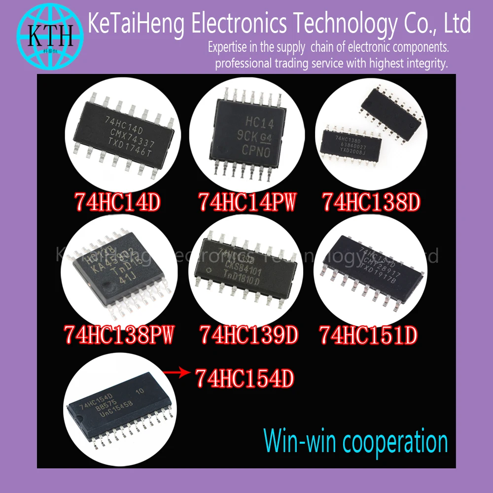 5pcs/lot 74HC138D 74HC138PW 74HC139D 74HC14D 74HC14PW 74HC151D 74HC154D SOIC16 TSSOP16 SOIC14 TSSOP14 SOIC24 SN74HC138DR NEW | Электроника
