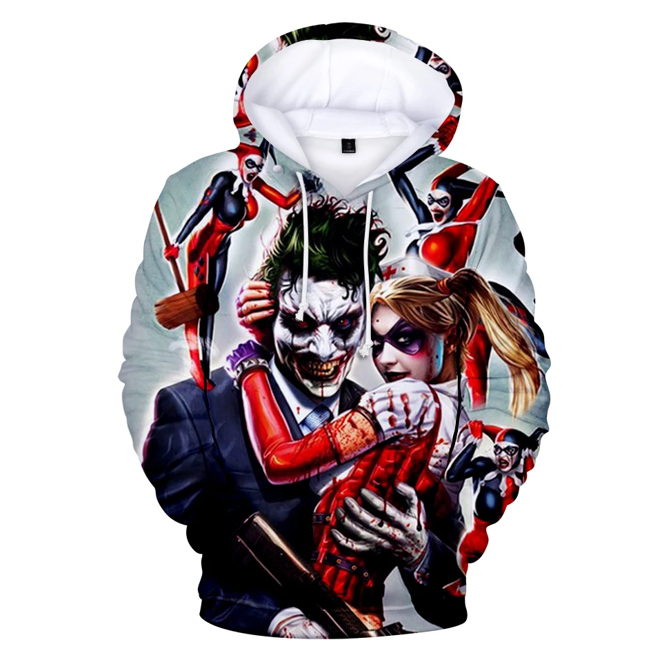 

Haha Joker 3D Print Hoodies Fashion Sweatshirts Cool Women/Men Casual Harajuku Spring Autumn Winter Long Sleeve Pullovers