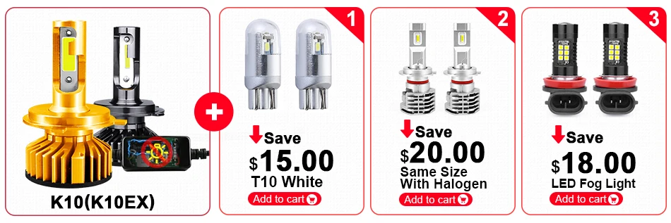 HlXG Новая Серия автомобильных светодиодных ламп для авто H4 H7 Led H1 H11 9005 HB3 Led 9006 Hb4 H8 6000K Ближний свет дальний свет диодные противотуманные фары дневные ходовые огни 12В 24В головной свет ЛЕД в машину