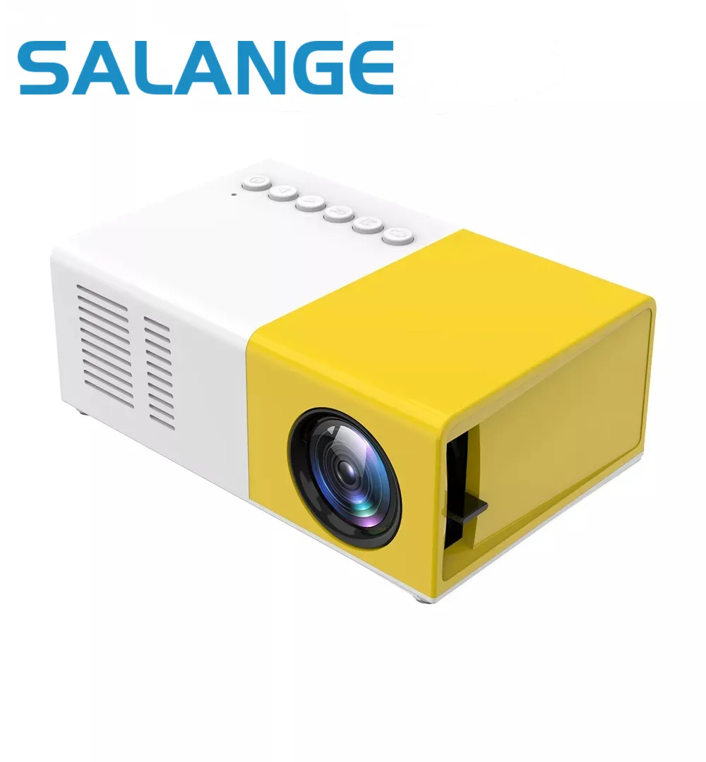 Salange J9Pro Мини проектор светодиодный домашний медиаплеер аудио портативный 480x36 0