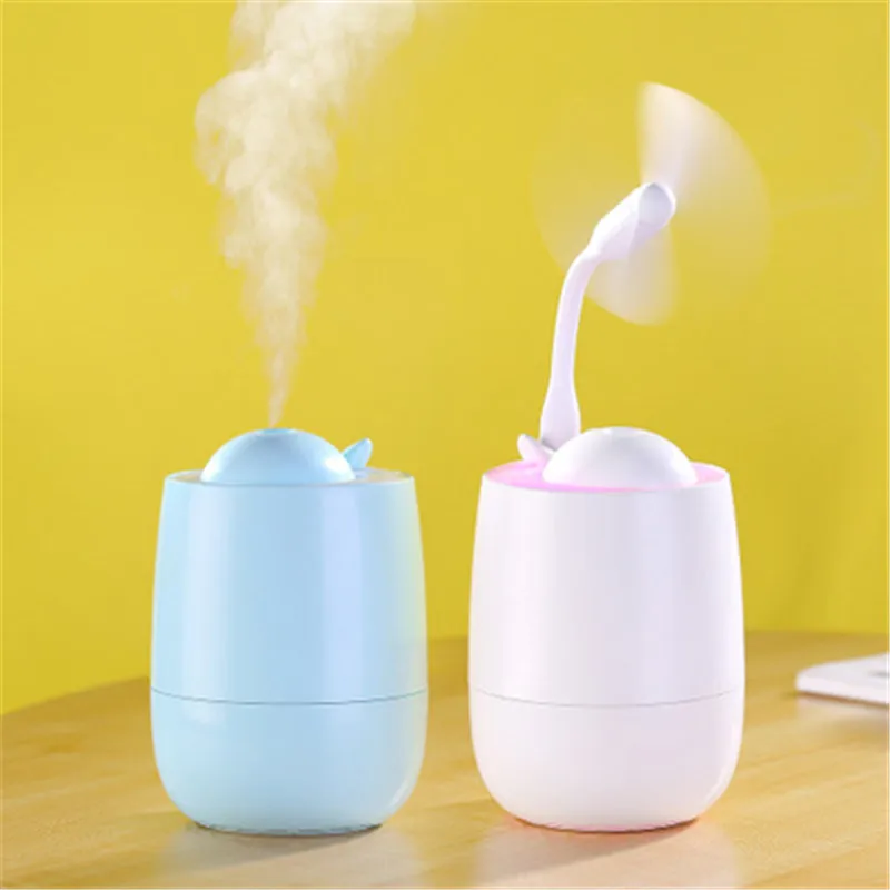 

MINi Ultrasonic Air Humidifier 300ML Aromatherapy Essential Oil Purifier With Color LED lights Suitable for Home Office