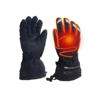 motorcycle electric heated gloves temperature 5 speed adjustment usb hand warmer skiing safety constant temperature warm gloves