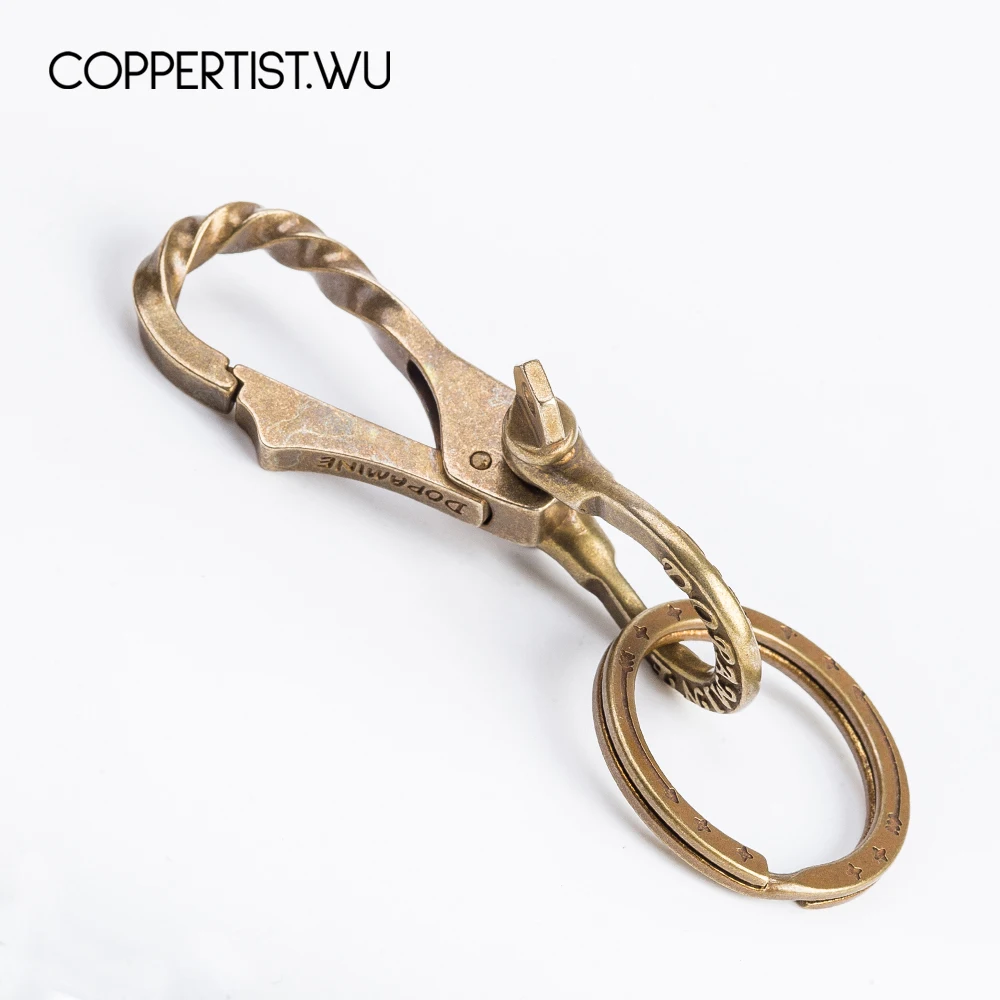 Брелок Coppertist. wu спиральный декоративный брелок для ключей в античном стиле