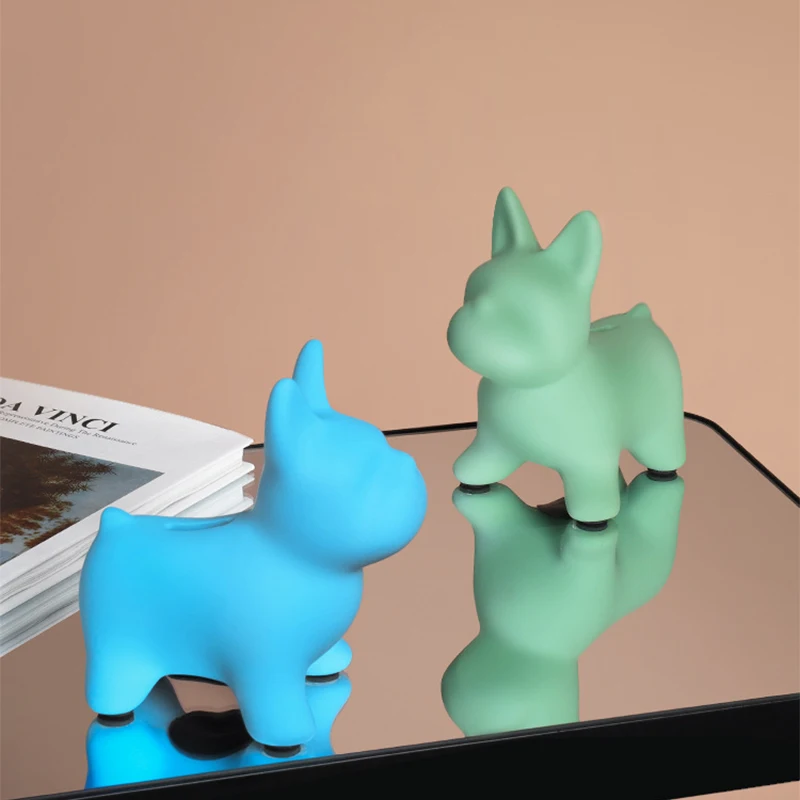 

Аксессуары для украшения дома Morandi, милый красочный щенок, функция экономии, поделки, украшения, высокое качество, кабинет, офисный дисплей