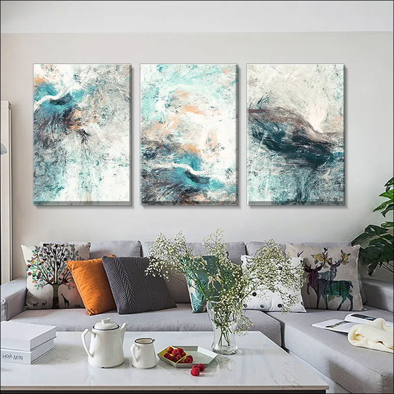 

Modern Abstract Canvas Painting, Simple Psychedelic Art Poster, Modern Line Aesthetics, Printed Poster, Waterproof Canvas, Decor