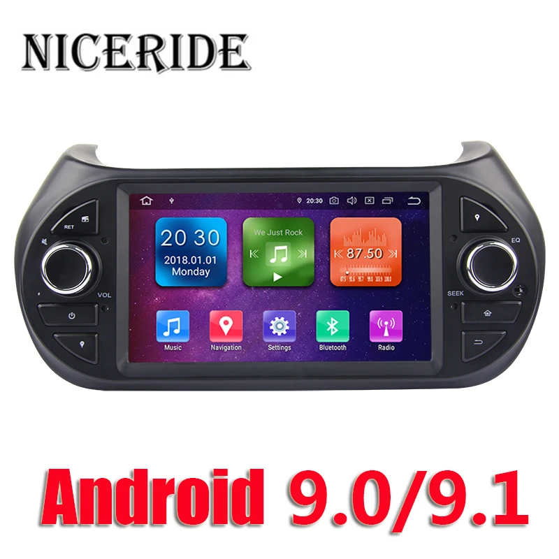 Android 9 0 1 автомобильный Радио dvd плеер для Fiat Fiorino Citroen Nemo peugeot Bipper мультимедийный
