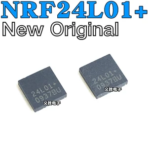 New Original NRF24L01+ Chip 24L01+ NRF24L01P QFN20 Wireless Radio Frequency IC