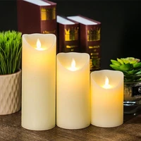 36pcs led swinging electronic candle lamp led flameless candle lights remote flickering candles for home wedding birthday party