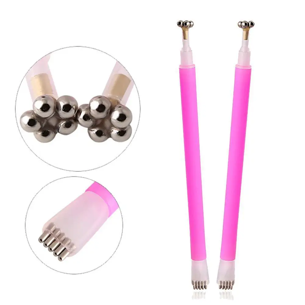 Инструмент для дизайна ногтей двухсторонняя магнитная ручка кошачий глаз