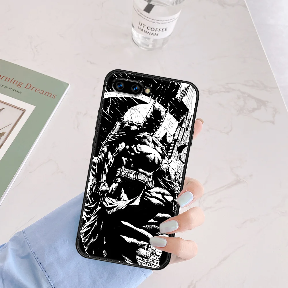 

Superhero Batmans Phone Case Cover Hull For HUAWEI Honor 6A 7A 7C 8 8A 8S 8x 9 9x 10 10i 20 Lite Pro black Cover Soft Waterproof