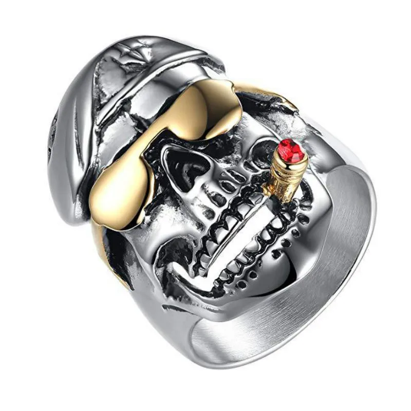 Новые солнцезащитные очки в виде головы черепа инкрустированные искусственными