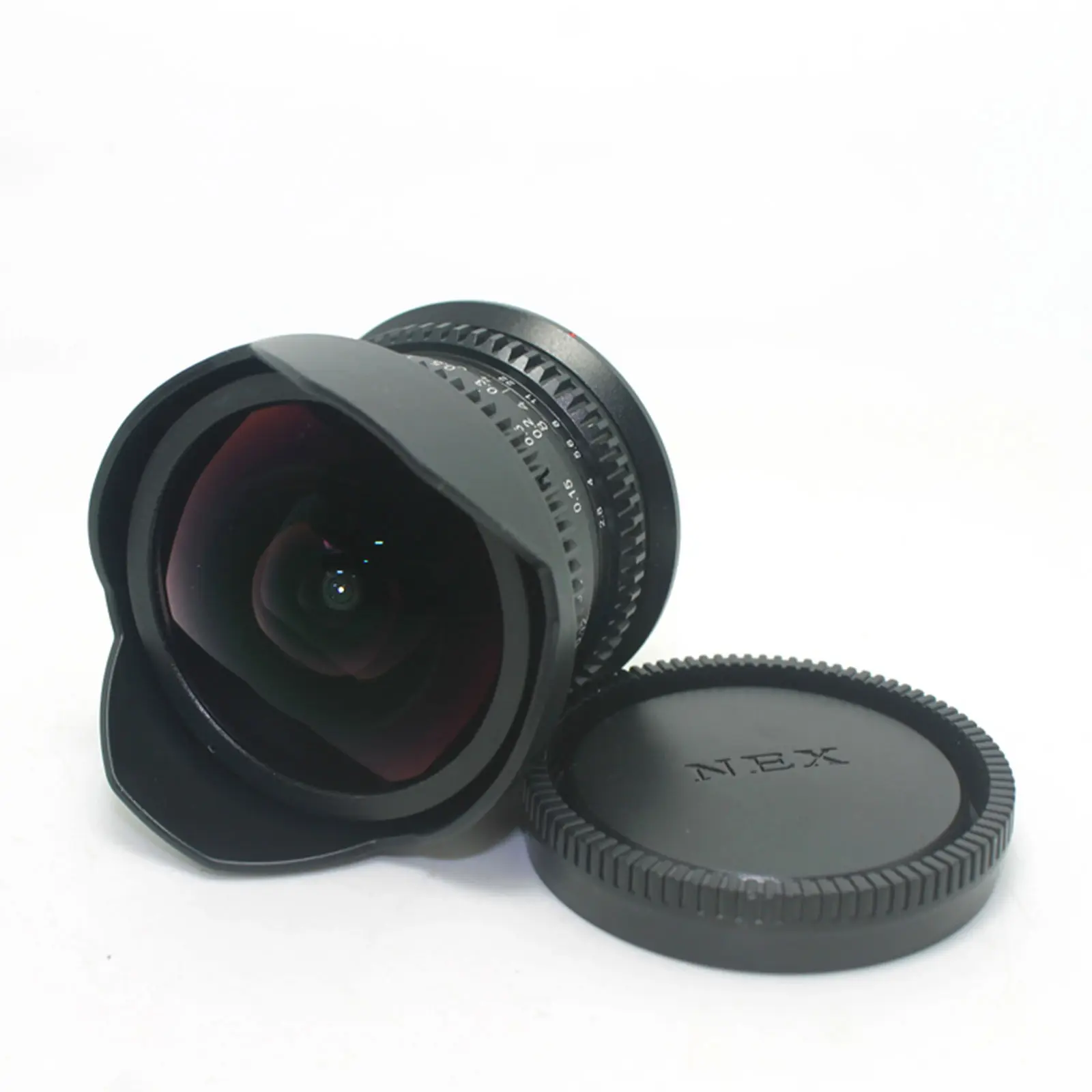 Объектив рыбий глаз для Sony e mount NEX3/5T/6/7 A5000 A6000 A5100 a6300 A7S A7R A7II беззеркальная камера 8