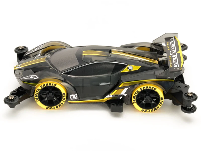 1 шт. 95361 Tamiya Car MA шасси Festa Jaune черная Модель корпуса для RC Mini 4WD Racing DIY Acc