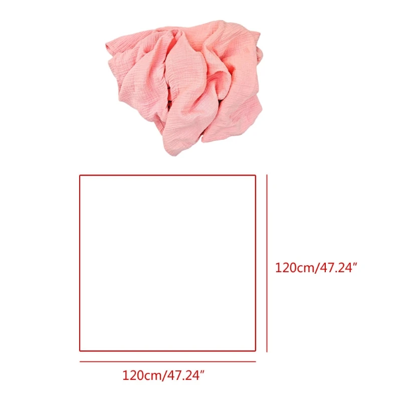 

Cotton Baby Blankets Newborn Solid Color Swaddle Wrap Stroller Cover Blanket Muslin Gauze Blanket Baby Photography Props