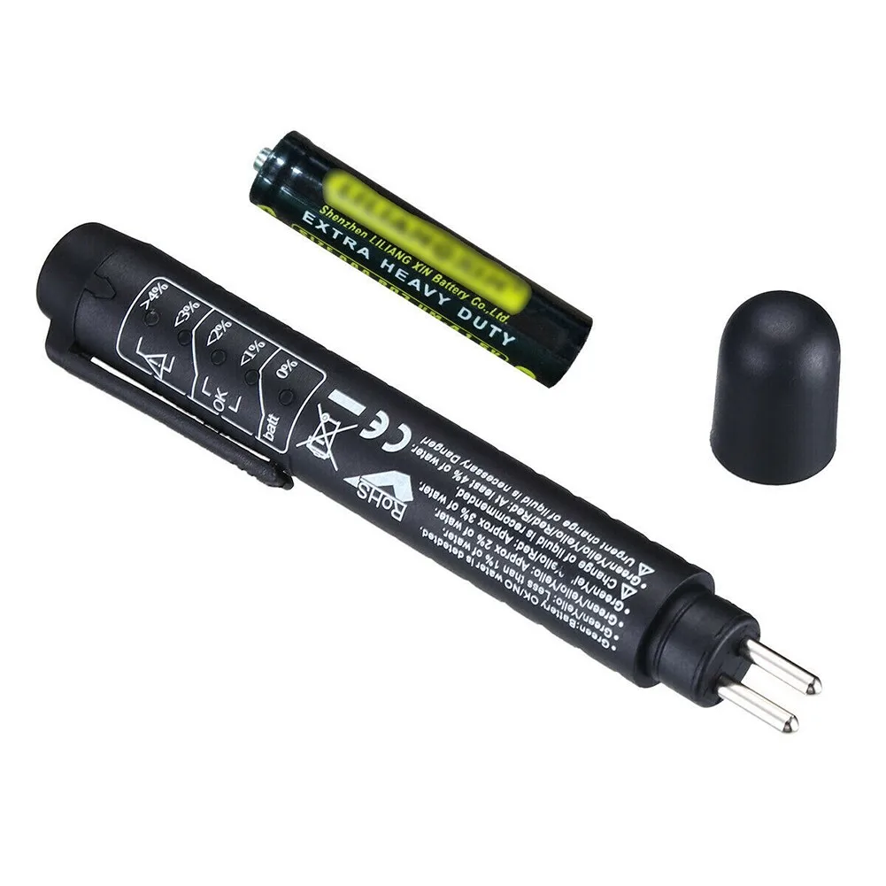 

Accessory Brake Fluid Tester Car Electronic For DOT3 / DOT4 LED Parts New