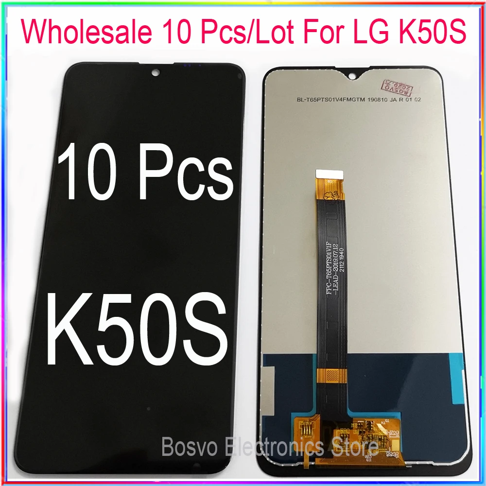

wholesale 10 Pieces / lot for LG K50S LCD Screen Display with Touch Digitizer Assembly LM-X540 LMX-540HM