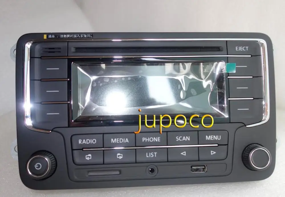 Автомагнитола RCN210 для VW Golf Jetta MK4 Passat B5 Polo RCN 185 USB MP3 AUX Bluetooth 31 ГБ 035 210 | Автомобили и