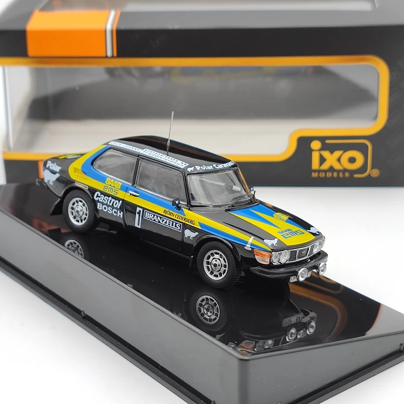 IXO для SAAB 99 EMS #1 P.Eklund B.Cederberg шведский ралли 1977 RAC298 литые модели автомобилей