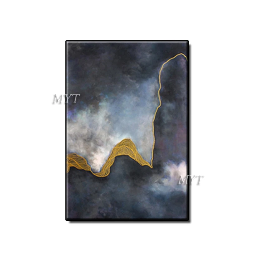 no frame painting MYT бескаркасные 2 шт. ручная работа картина маслом настенные картины холст искусство Декор картина маслом на холсте для домашнего декора без рамы - Цвет: no frame painting