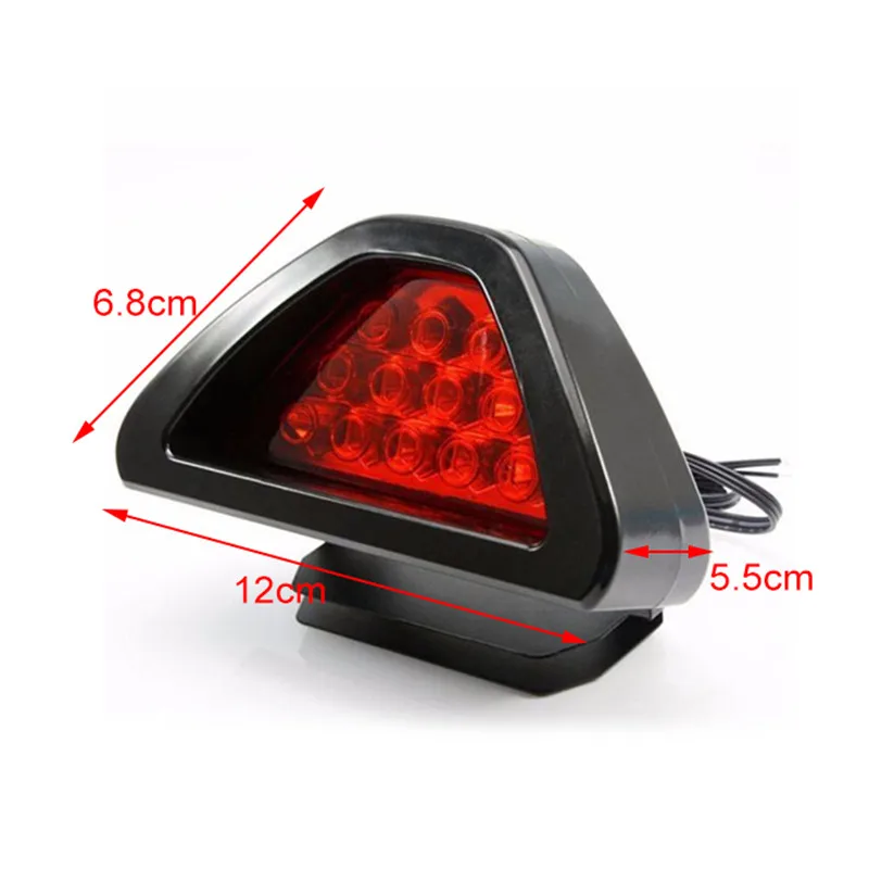 Стоп-светильник автомобильный 12 В светодиодов с красными линзами |