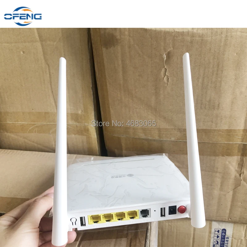 ZTE Zxhn F673A V9 4GE + 1TEL 2USB Wi Fi (2 4 ГГц/5 ГГц) gpon onu ont 100% новый и оригинальный модем wi fi