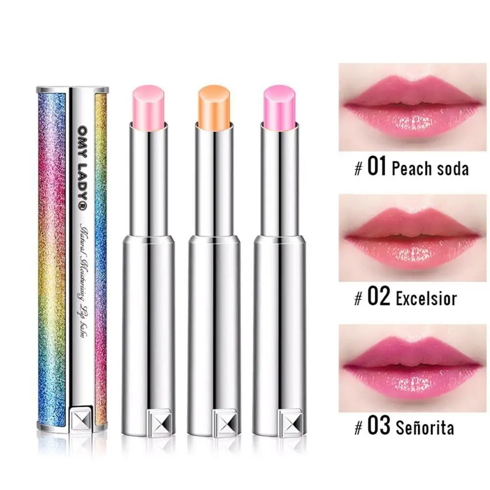 Термо Обесцвечивающий бальзам для губ Beewax увлажняющий питательный блеск линии