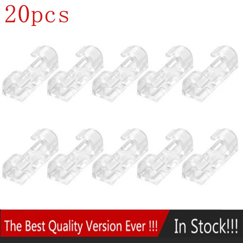 20 шт. кабельные зажимы Настольный органайзер самоклеющиеся шнур Управление