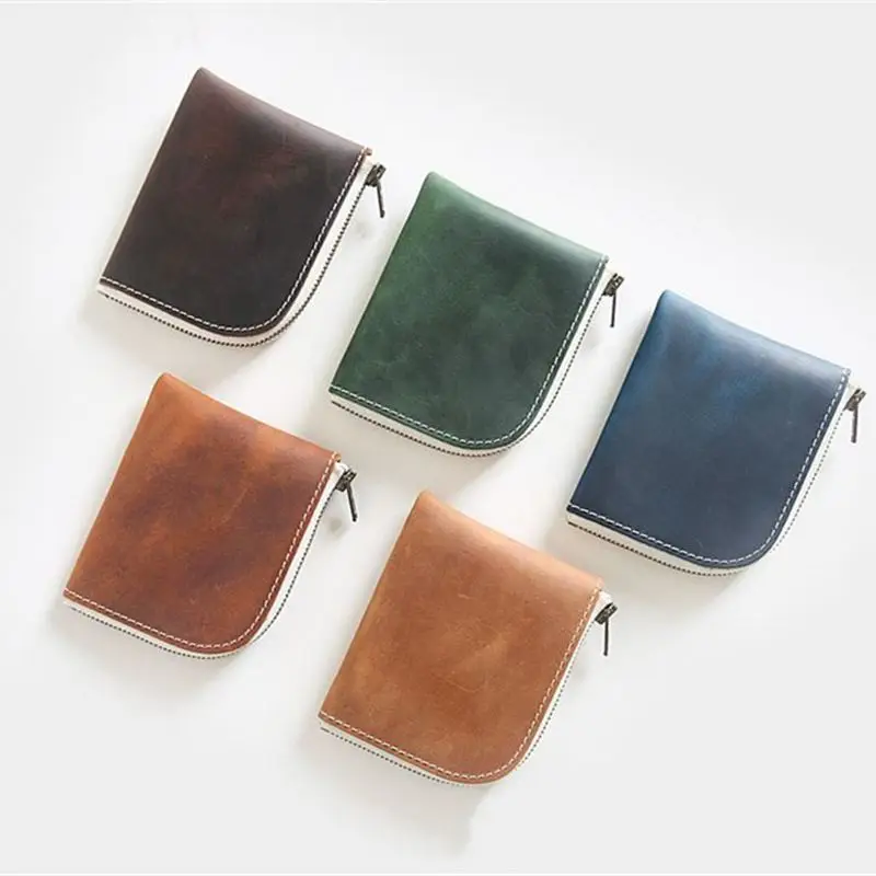 Кошелек LEACOOL мужской из натуральной кожи | Багаж и сумки