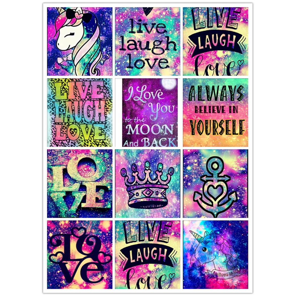 Алмазная 5d мозаика картина с текстом никогда не сдавайся счастьем любовь лучший