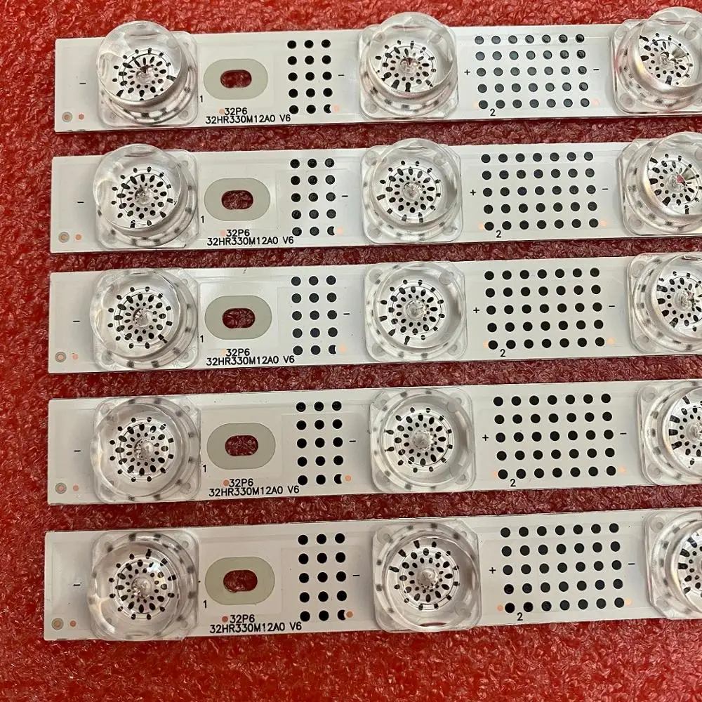 30 шт./лот 12LED(6V) 588 мм светодиодный Подсветка полосы для TCL LVW320NEAL 32HR330M12A0 V3 4C-LB3212-HR01J