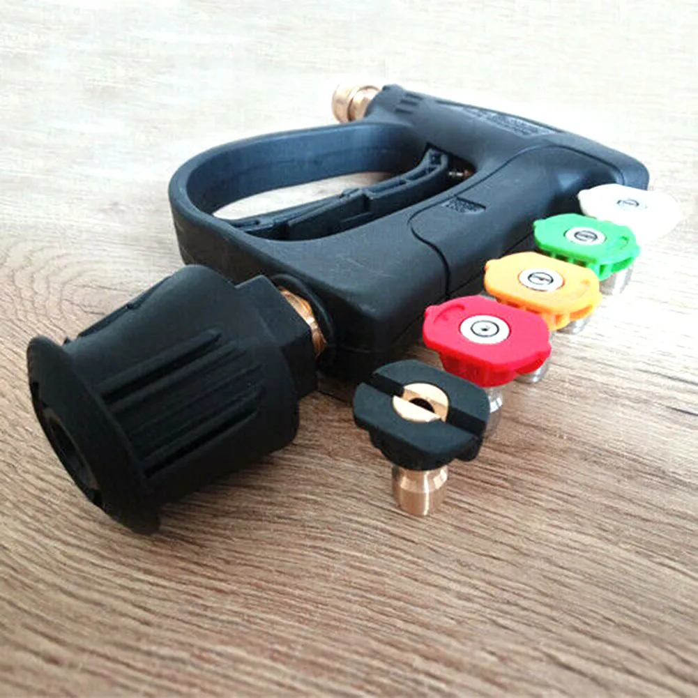 

Quick Release Spray Nozzles Kit Snow Foam Lance Quick Release Adaptor For High Pressure Washer