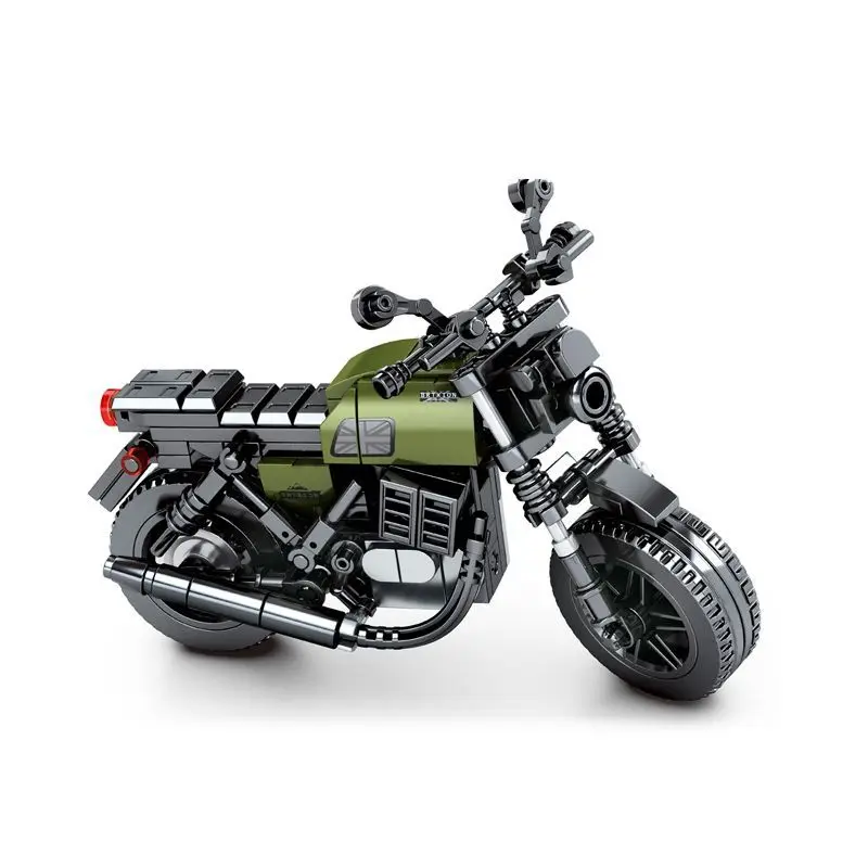 

205pcs Technic Series Motorcycle Guz V10 Centarro Building Blocks Small Motorcycle Model Building Block Children's Birthday Toys