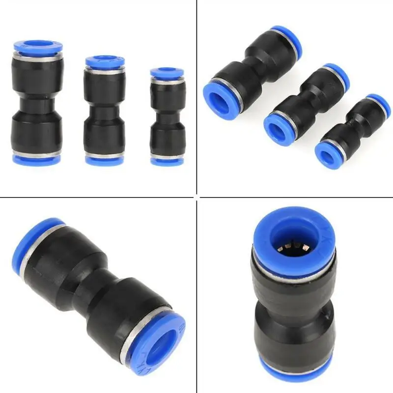 

Pressure Straight push connectors 30pcs Tube Release Adapter Sealing Installation 6mm 10mm