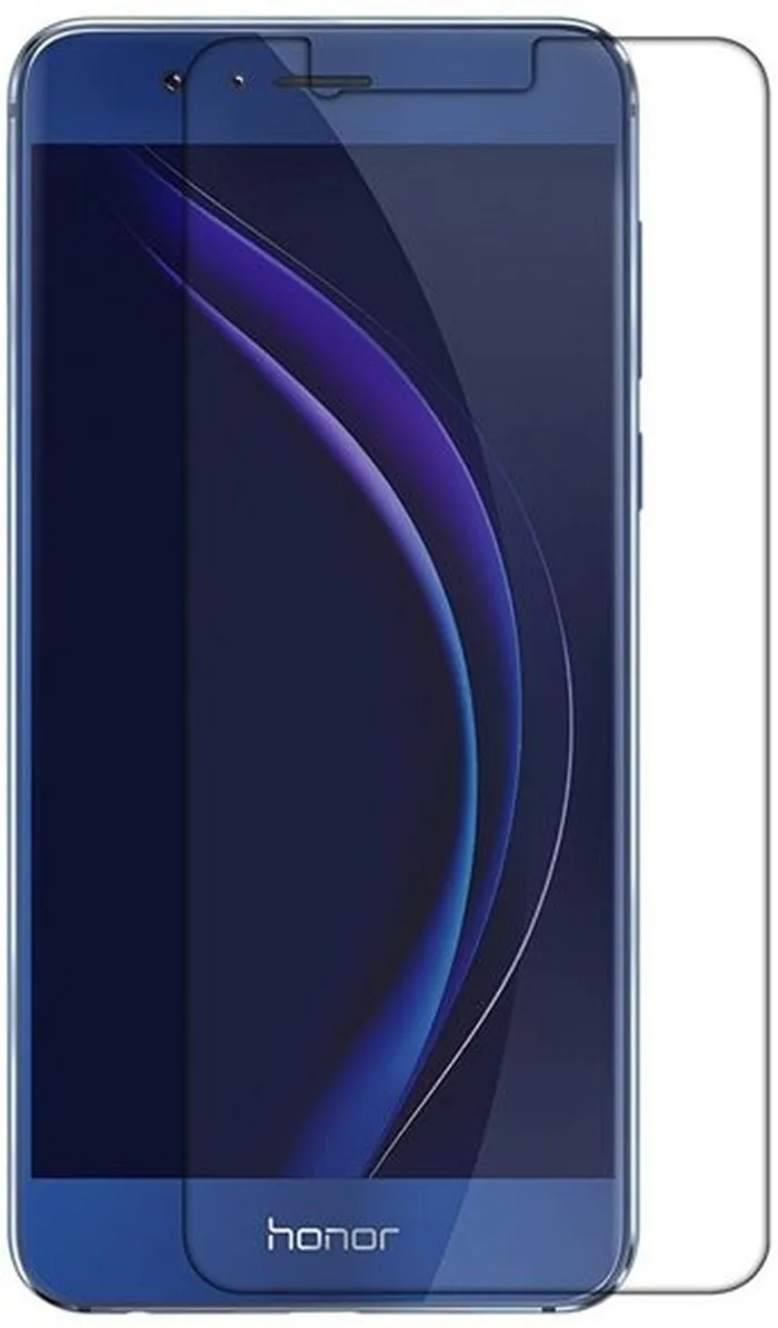 Защитное стекло &quotПлоское&quot для Huawei Honor 8 Lite Салфетки в комплекте | Мобильные