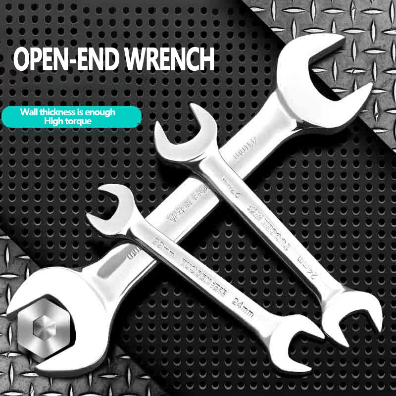 

Wrench Double Head Open End 4-9.4mm Dual Use-End Ultra-Thin Small Wrench for Car Maintenance Hardware Hand Tools