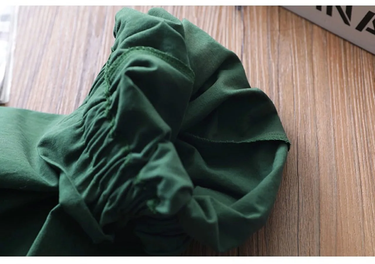 Леггинсы хлопковые для девочек с высокой талией и широкими штанинами 100-140 см |