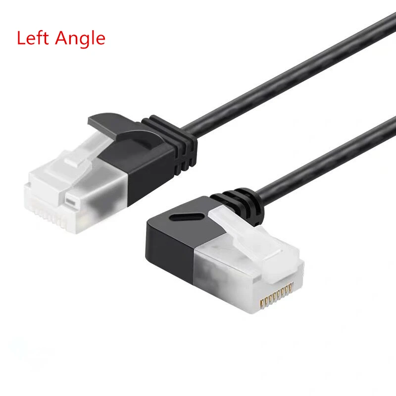 Ультратонкий Ethernet кабель Cat6a патч UTP 10 Гб Cat 6 500 МГц высокоскоростной сетевой RJ45 LAN