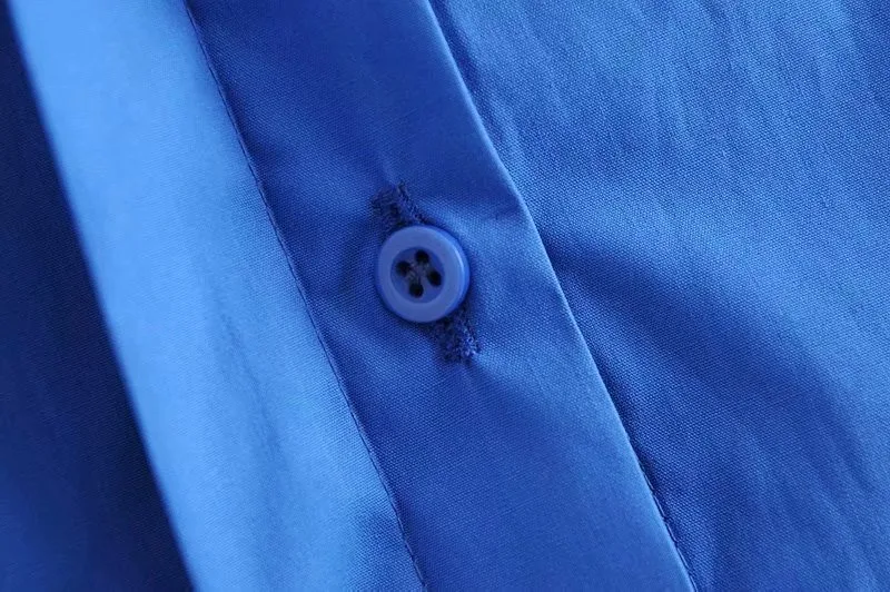 

Spring Autumn Women's Dress 2021 The New Fashion Loose Street Style Regular Lapel Top Solid Color Long Sleeve Stitching